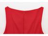 Women's Waist-Cinching Sleeveless Boat Neck Mini Dress