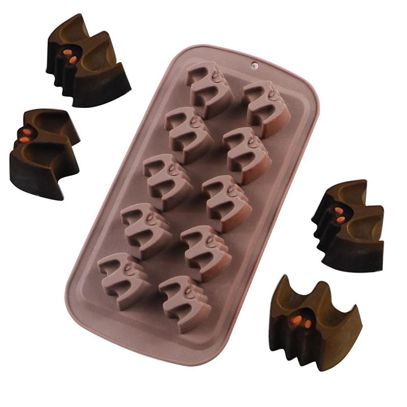 

PDTO Летучая мышь Торт Силиконовая форма Хэллоуин Помадка Шоколадная форма DIY Декор для выпечки