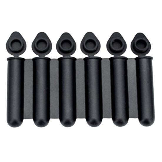 

Отличная форма для кубиков льда с 6 отверстиями, гибкое изготовление льда чёрный