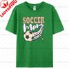 Proud Soccer Mom Tee Vintage Soccer Mom Graphic Tshirt Trendy Mama Gift Clothing Unisex Summer Crewneck Cotton Short Sleeve