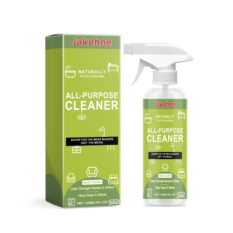 Jakehoe Multi-Purpose Cleaner Spray For Household Tile Countertops And Kitchen Grease Cleaning; Easy To Use And Highly Effective