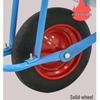 Garden Wheelbarrow: Multi-Purpose Hand Cart for Transporting Soil, Tools, and Cement Over Rough Terrain