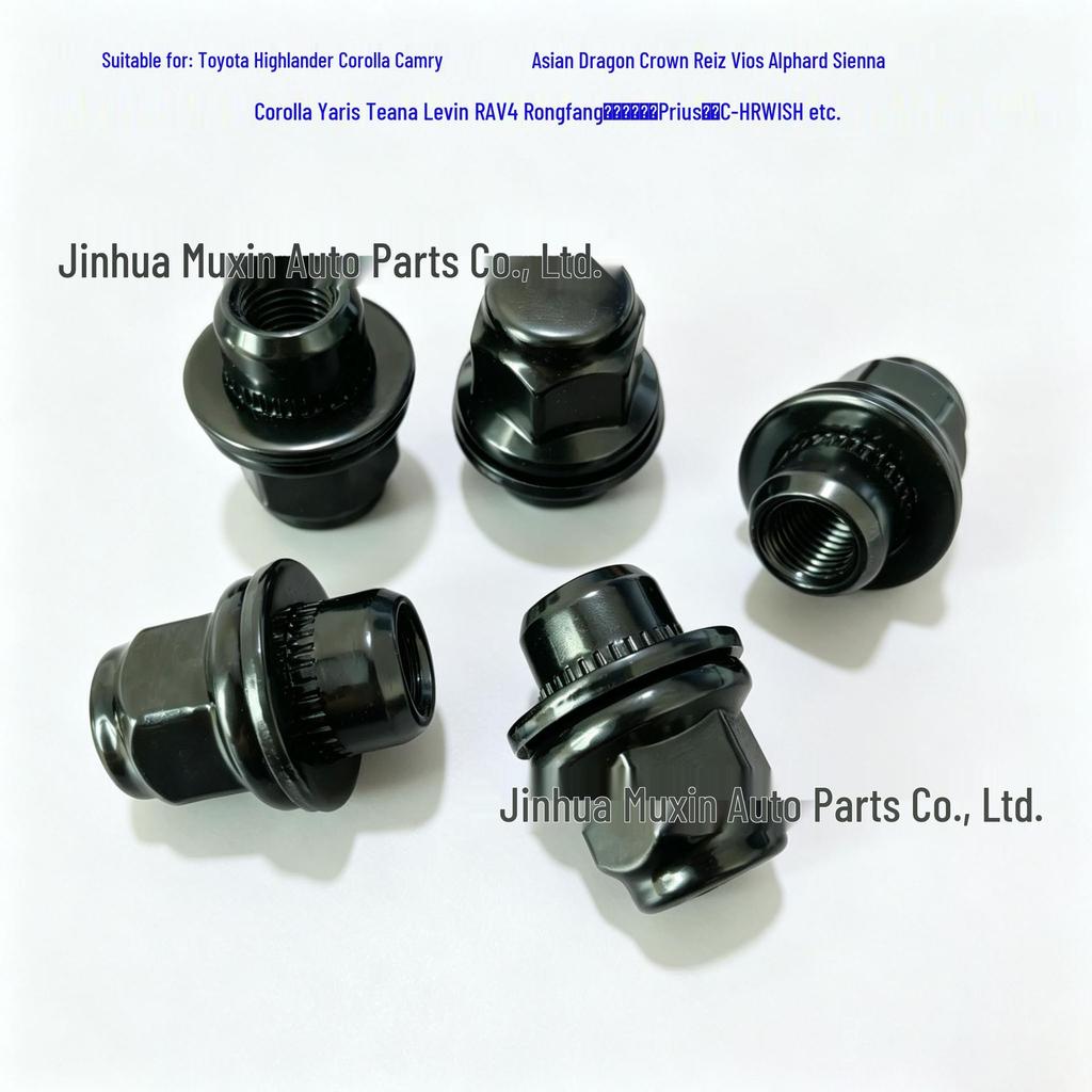 24-Piece Tire Lug Nut Cap Set Compatible with Toyota Series