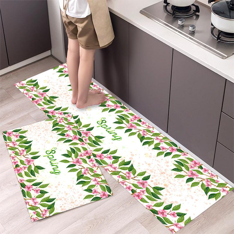 Tapetes da moda Tapete simples Estilo nórdico Tapete de cozinha Tapete doméstico Tapete moderno Decoração para casa