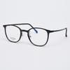 Alloaiweeo [Air Flex] Al6403 0909G Airflex Ultra-Lightweight_Black Saint Square Eyeglass Frame_Blue Light Lens Selection