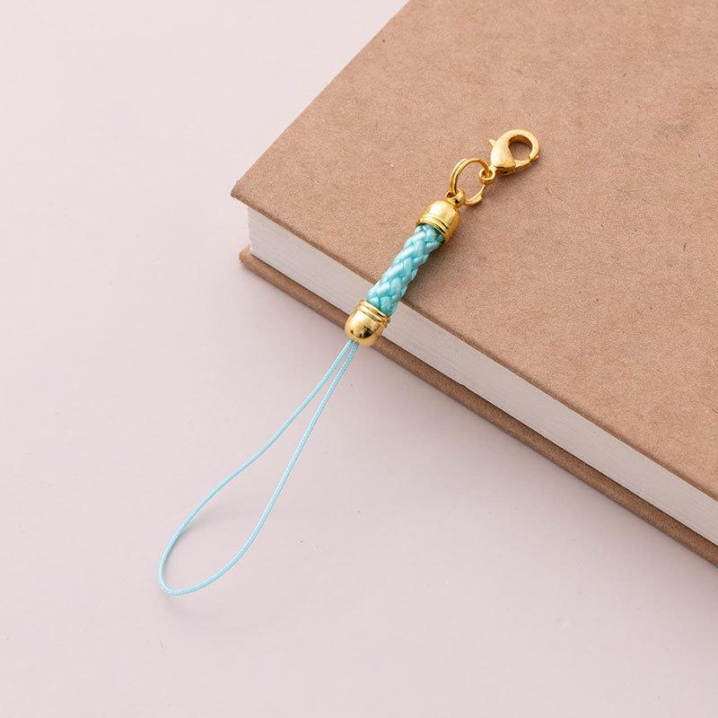 5/10pcs Keychain Rope with Jump Ring Lanyard Lariat Strap Cord for DIY Keyring Pendant Crafts Jewelry Making Supplies Wholesale 5 pcs