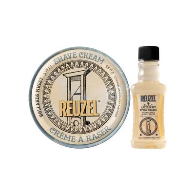 Reuzel Aftershave Wood & Spice Skin 100ml + Shaving Cream 95.8g 95.8 E