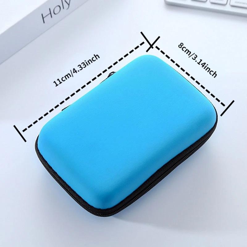 EVA earphone bag earphone receiving bag data cable earphone bag mobile hard disk bag data cable earphone bag