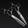 Black 6.0 Inch Nimpson Little Golden Tiger, Screws, Hair Scissors, Hair Scissors, Tooth Scissors, Thin Tooth Scissors