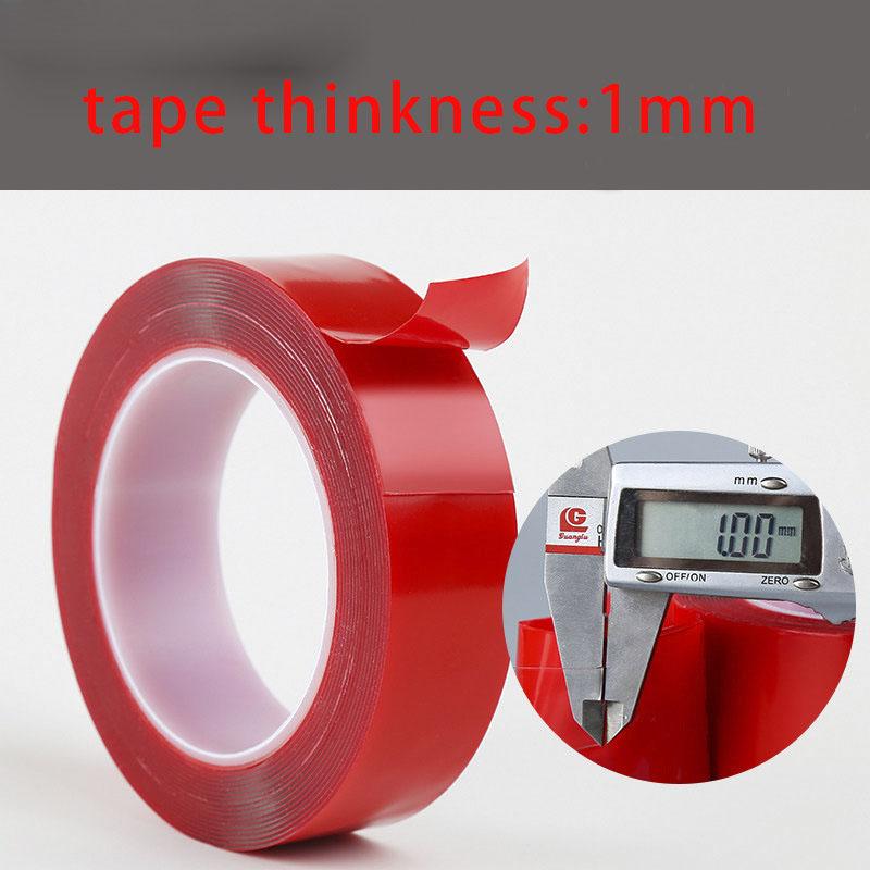 300cm High Strength Double Sided Adhesive Tape Acrylic Transparent No Traces Sticker for LED Strip Car Fixed Tablet Fixed