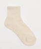 WEGO Star Embroidered Ankle Pile Sizes White Ivory Women's Socks, 23-25cm,
