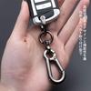 LUOLU Keychain, Zinc Alloy Material, Car Key Holder, Key Ring, Car, Bicycle, Motorcycle, House,