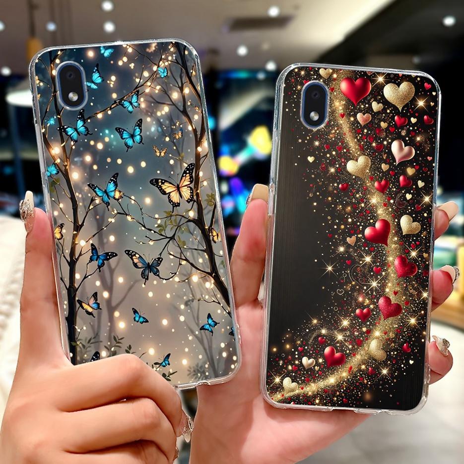 For Samsung Galaxy A01 Core Case SM-A013F Stylish Painted Cover Soft Slim Phone Case For Samsung A01 M 01 Galaxy M01 Core Fundas