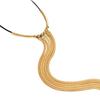 Übertriebene Zugkette Personalisierte Kette Metall Schlangenknochenkette Lange Kaltwind Halskette Schmuck
