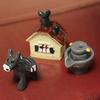Smart 3Pcs Dollhouse Craft Micro Landscape DIY Flower Pot Miniature Decor