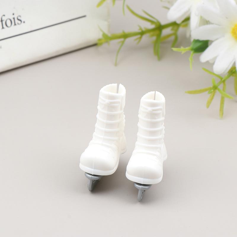 Pink Roller Skates Shoes For  Doll Fashion Short Boots Decorative Sports Toy Play Doll Accessories