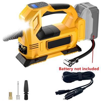 Cordless Tire Inflator Air Compressor For DeWalt 20V Max Battery Portable Pump