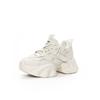 Daddy shoes 2025 spring new platform sole with an inner height of 8cn star same casual and versatile fashion style lace-up women