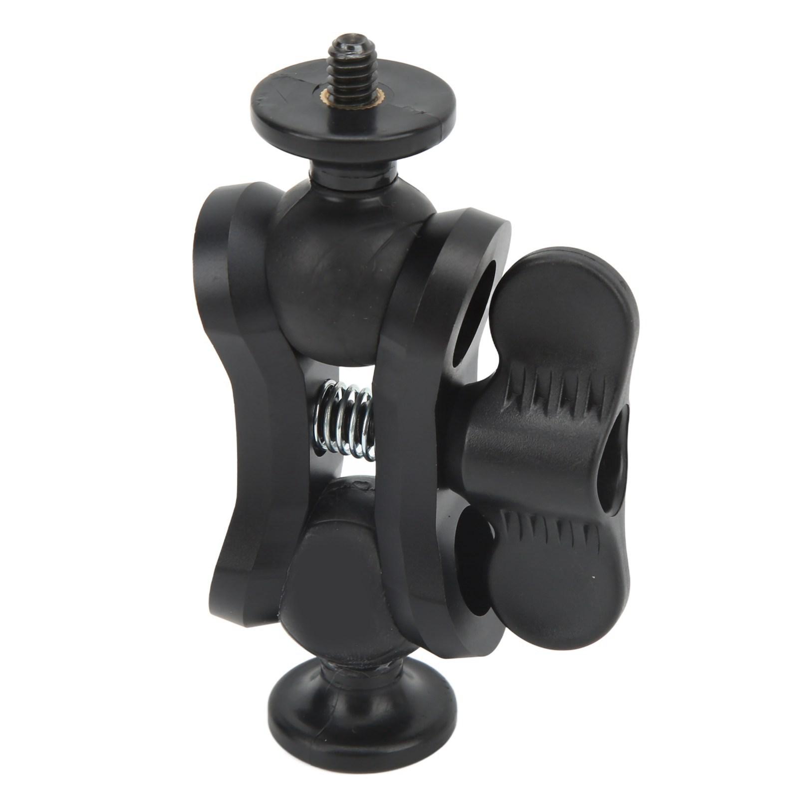 

Double Ball Head Mount 360 Degree Rotating 1 4 Screw Camera Shoe Mount Adapter Arm for Diving Photography