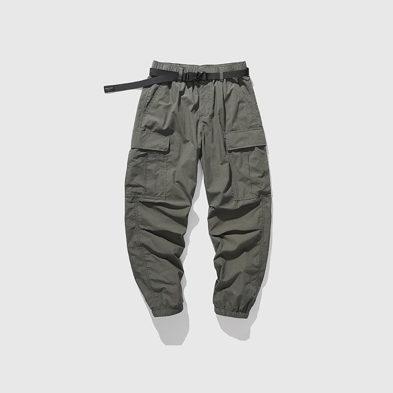Overalls Men's Spring and Autumn New Trendy Brand Multi-pocket Loose Casual Pants Fashion Ruffian Handsome Outdoor Leggings