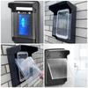 DOITOOL Waterproof Doorbell Cover for Video Doorbells, Plastic Rain Protection Cover for Outdoor Access Control Devices, 9.6x5.6x3.3 Inches