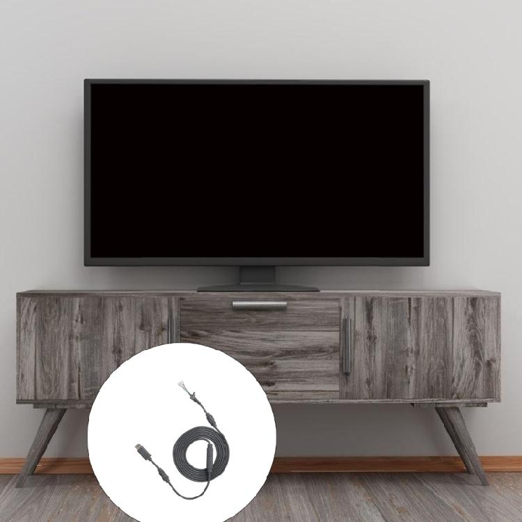 USB 5Pin Gamepad Cable Replacement Wire with Breakaway Adapter for 360 Controller Replacement Cable