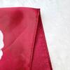 Red flower spring and summer 91x181 extended thin printed silk scarf imitation silk scarf fashionable and versatile