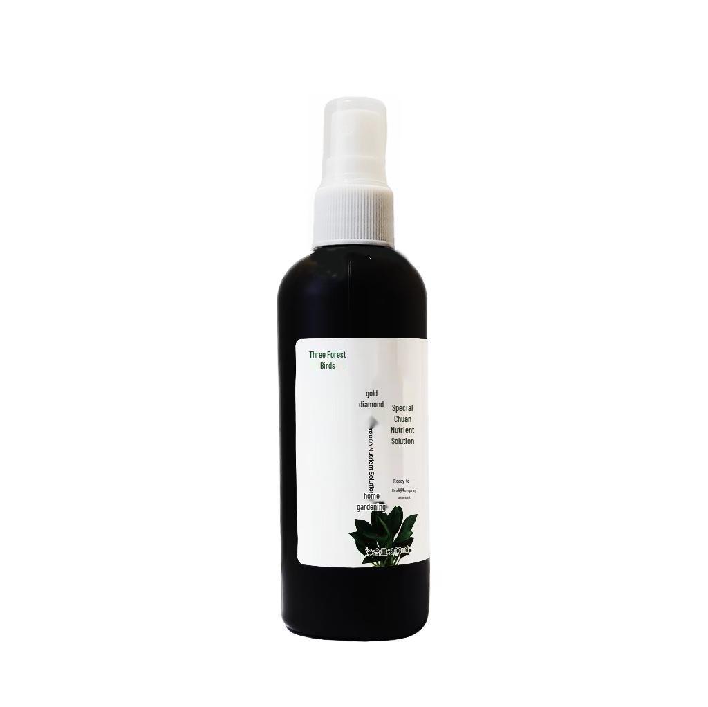 Gold Diamond Indoor Flower Fertilizer: Nutrient Solution for Green, Red Diamond & Big Leaf Green Princess Plants