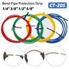 1Pcs 1/4" 3/8" 1/2" 5/8" Bend Pipe Protection Strip CT-205 PE Plastic Copper Pipe Protector 4 Meters Anti-Deformation