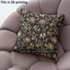 Luxury Vintage Floral Pillow Covers Pattern Cushion Cover Suitable for Sofa Bedroom Car Pillow Cover