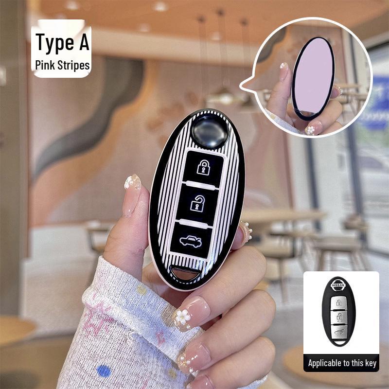 Nissan Murano High-End Personalized Key Cover: Stylish, Fully Enclosed Key Shell for Men and Women