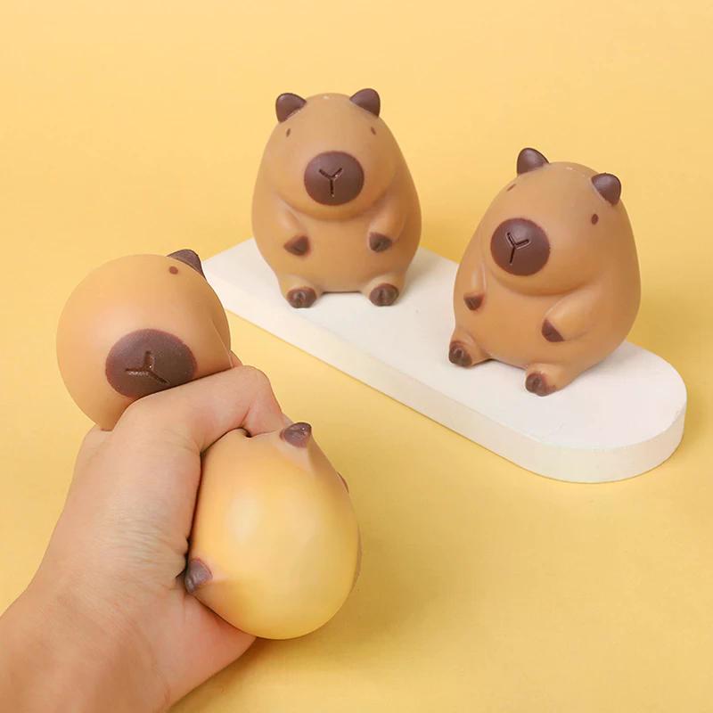 Capybara Squeeze Toy Anti Stress Adult Toys Pinch TPR Soft Decompression Stress Reliever Toys For Kids