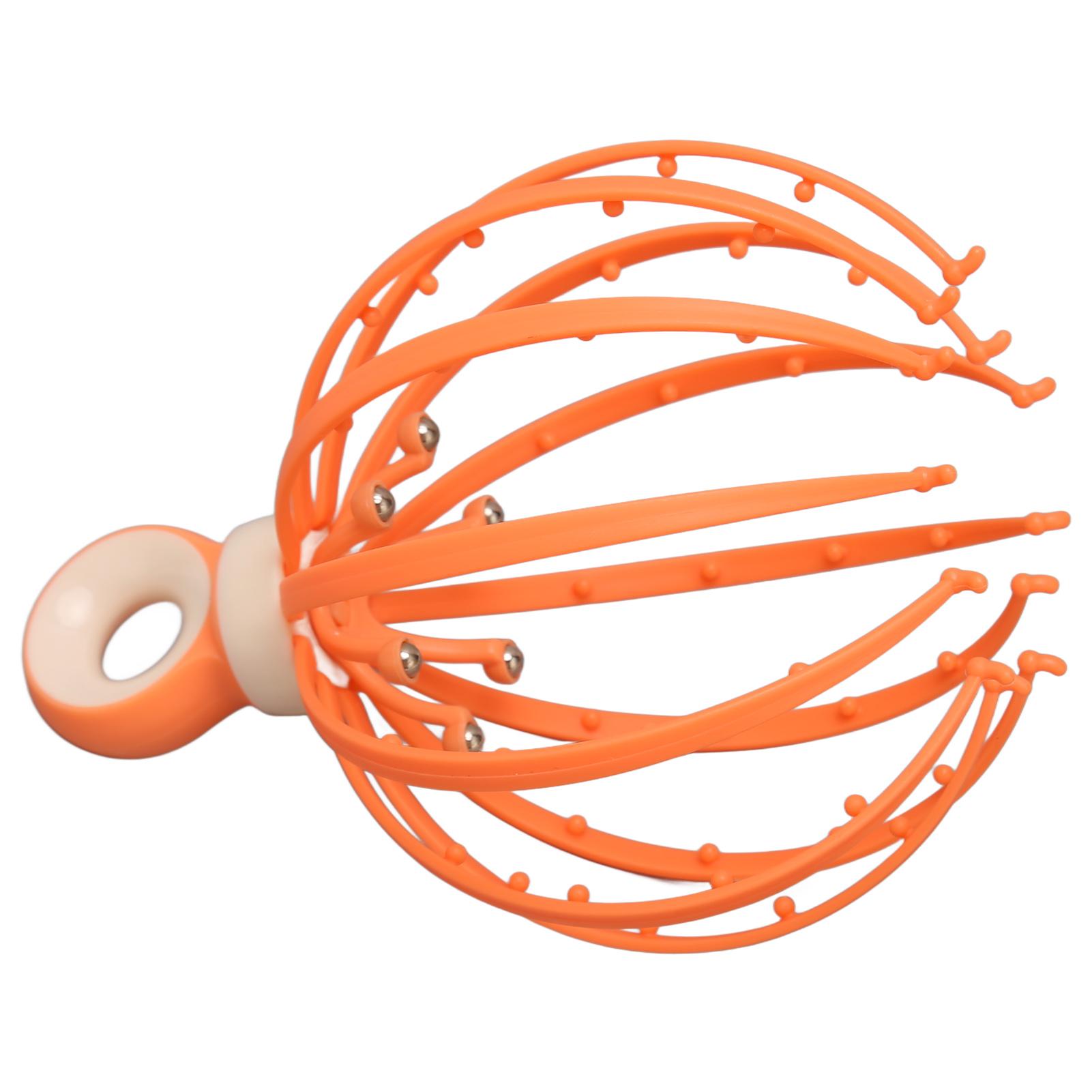 

Массажер для головы Octopus, снятие стресса, глубокая релаксация, портативный мини-массажер для кожи головы с когтями