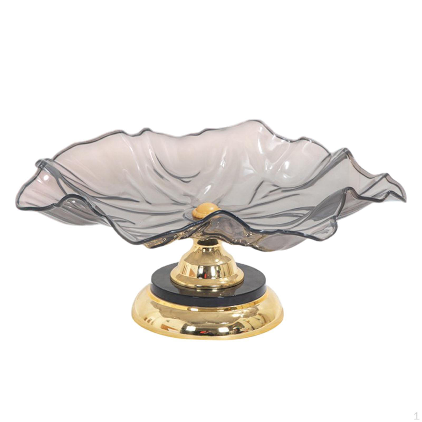 

Ваза для фруктов, тарелка для закусок, центральный элемент с подставкой, блюдо для овощей Lotus Leaf