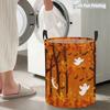 Collapsible Laundry Basket Large Round Waterproof Fabric Hamper Dirty Clothes Storage Bin Toy Organizer with Handles