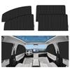 ZATOOTO Car Curtains with Magnets for Car Light UV Sun Privacy Easy Car Built-in Camping, Pleated, Blocking, Protection, Protection, Protection,