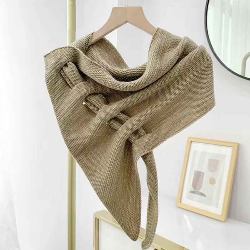 Scarfs For Women Neck Wrap Shawl Casual Dress Elegant Small Vintage Skinny Immitation Cashmere Collar Scarf Women