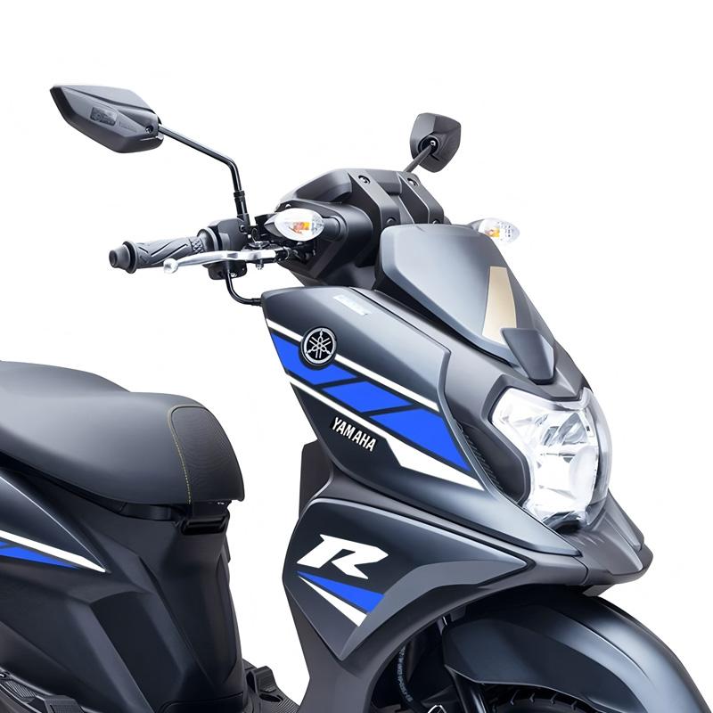 

Yamaha Fuying 125 sticker modified decorative version flower decal waterproof latch film new print stickers for Yamaha Fuying 125 бежевий
