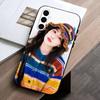 Actor Bai Mengyan  Phone Case Black Silicone Soft For Samsung Galaxy A73,A72,A71,A70,A53,A52,A51