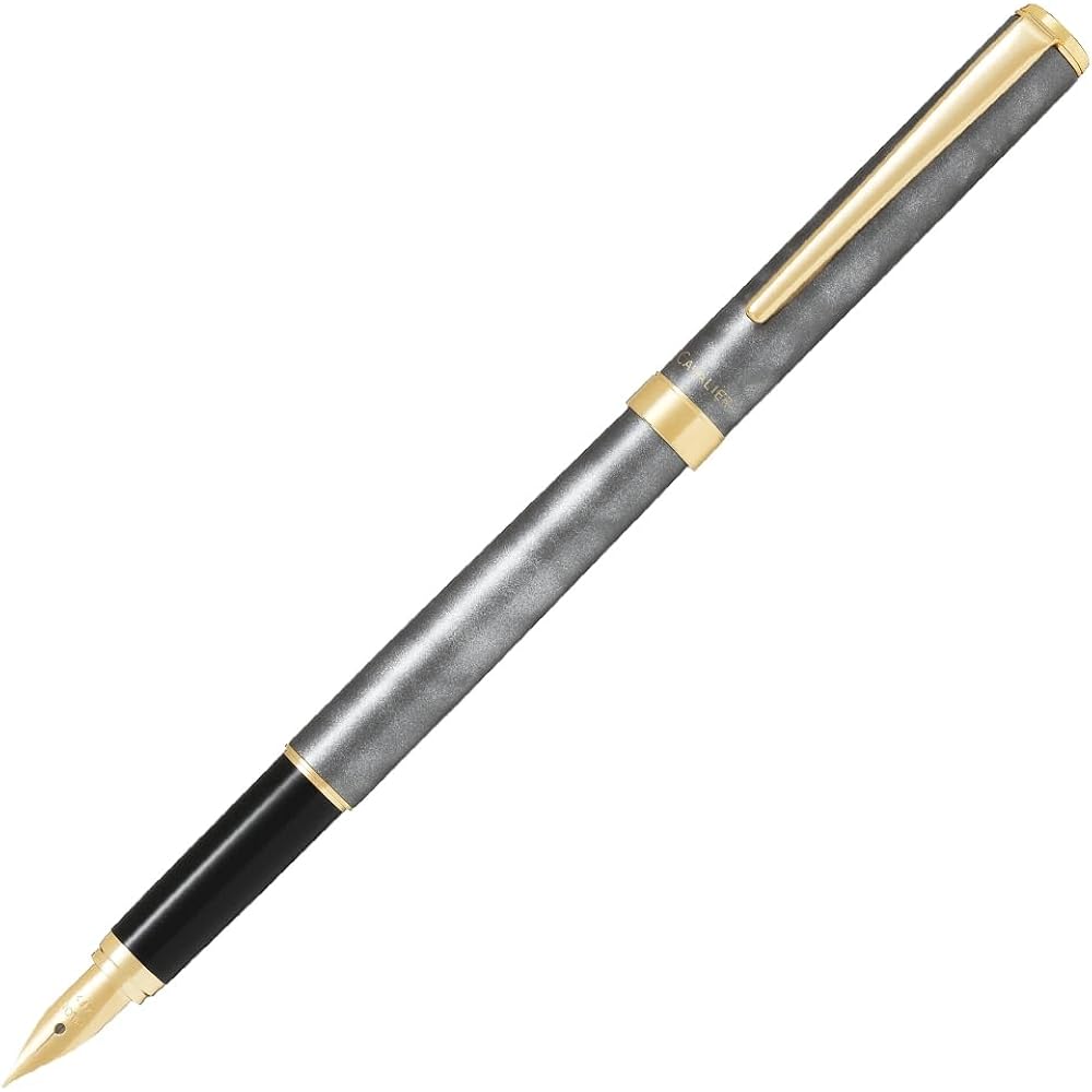 PILOT Mannenhitz Cavalier BGY F Black & Gray FCAN5SRBGYF Fountain Pen