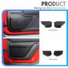 Car Front Rear Door Mesh Pockets Storage Box Organizer Tray for Jeep Wrangler JK 2011-2017 Stowing Tidying Interior Accessories
