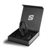 Leather Bracelet Black 17cm Men Gift Box Genuine Braided Cowhide Adjustable Magnetic Clasp Jewelry Rope for Men Boys Band Magnetic Accessories