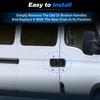 UXCELL Front Left Side Exterior Door Handle No.7700352488/4500488 Outside Car Door Handle for Renault Master II 1998-2010 1 Pcs