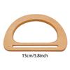 Handmade Bamboo D-Shaped Handle for Bags and Luggage