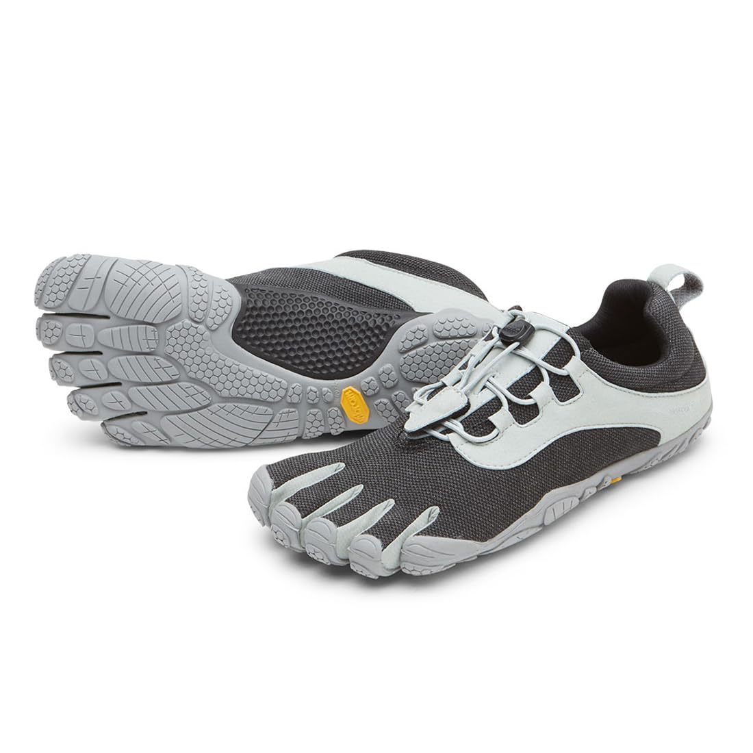 

Five Five Finger Shoes Training Running Retro Athletic Shoes for Men RETRO 21M8001 [Vibram] [Vibram Fingers] Мужские V-Run Black/Grey EU40(25см) [Элемент]