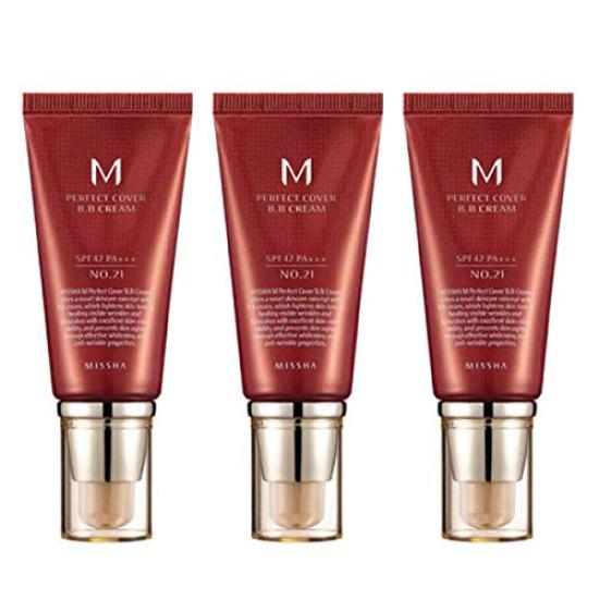 

MISSHA M Perfect Cover BB Cream 50мл [1+1+1] [Нет. 23] [Корейская косметика]