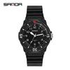 Sanda Unisex Youthful Style Wristwatch - Simple, Sleek, Versatile, and Elegant for Students