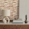 Retro color 3D brick patterned wallpaper self-adhesive waterproof 38.5X35cm bedroom wall sticker