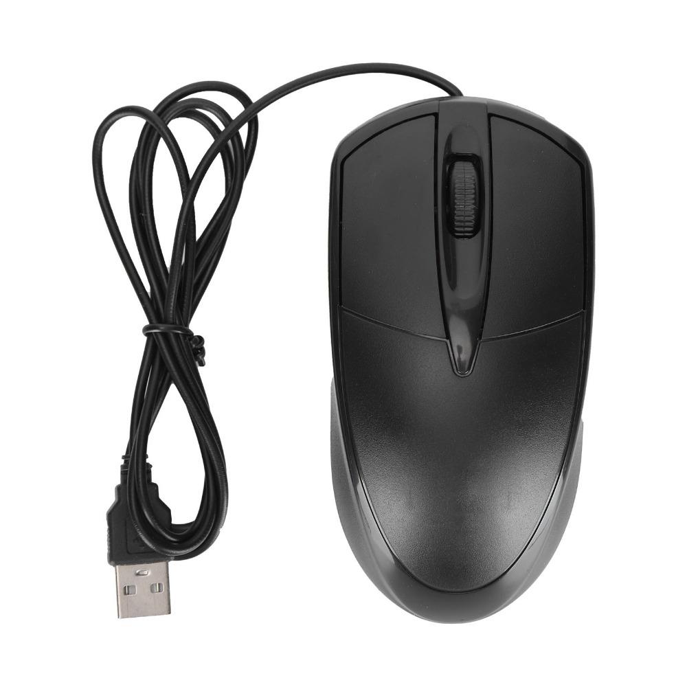 Responsive Office Mouse Plug and Play Corded Mouse Lightweight Computer Mouse  Gaming