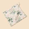 Baby Soft Cotton Muslin Handkerchief with Lanyard